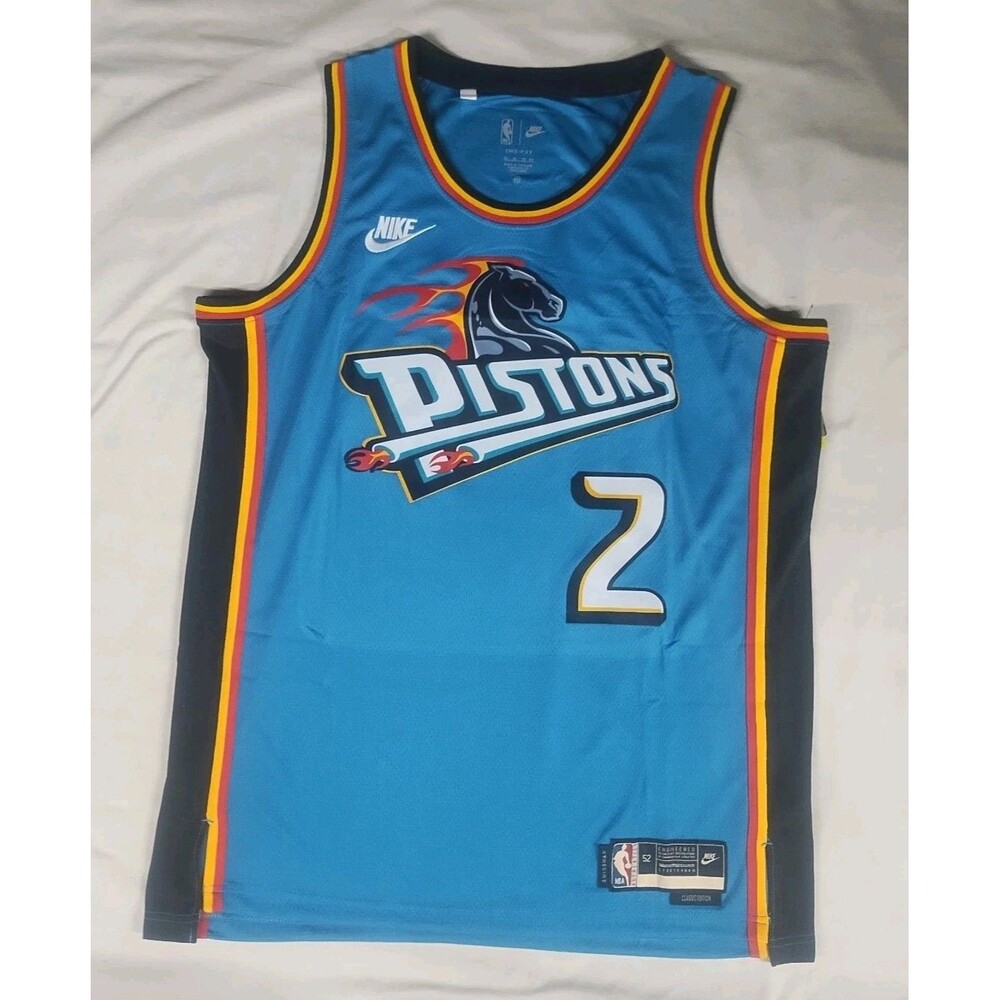 Cade Cunningham Detroit Pistons Swingman Jersey Men's Size 52 XL NEW